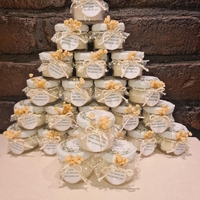 Ароматни бурканчета за гости с персонализиран дизайн