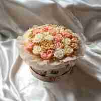 Авторски букет „Blush Symphony“