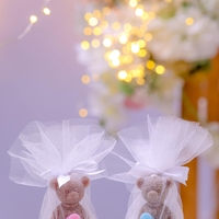 Мече с малко сърце – подарък за гости