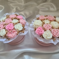 Авторски букет „Blush Peony Rose“