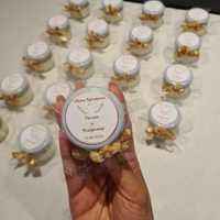 Ароматни бурканчета за гости с персонализиран дизайн