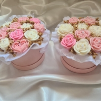 Авторски букет „Blush Peony Rose“