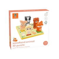 3D Пъзел с животни - Woodland Animals