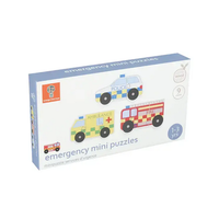 Комплект дървени пъзели -  Emergency Services