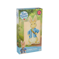 Голям дървен пъзел Peter Rabbit, числа и броене