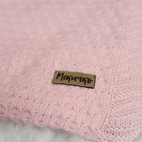 Бебешко порт бебе-одеяло плетено с подплата