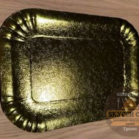 Плато златисто 21 * 15см
