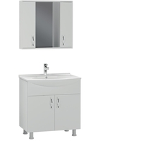 YNS-02 Комплект PVC шкафове за баня 80 см