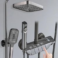 PIA.101A-ПИАНО Душ система за баня EKO  (ANTRACITE)