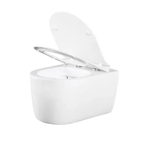 VAS 748067 КОНЗОЛНА ТОАЛЕТНА ЧИНИЯ (ALFA) + КАПАК С ПЛАВНО ЗАТВАРЯНЕ