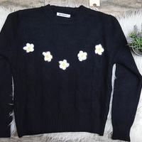 Дамски пуловер Цветя