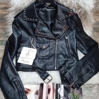 Дамско кожено яке