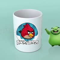 Забавна керамична чаша - Angry Birds 4