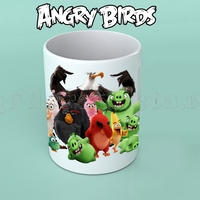 Забавна керамична чаша - Angry Birds 3