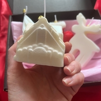 Коледен комплект свещи 