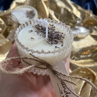 масажна свещ с лавандула