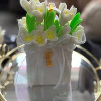 Букети от сапун кокичета подарък за 8 март