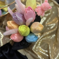 букет за 8 март от сапун като малки шедьоври!