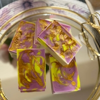 Ръчно изработен сапун „Лилав зюмбюл“