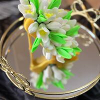 Букет „Кокичета“ от глицеринов сапун