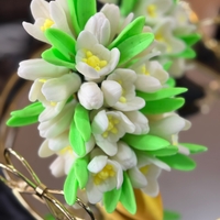 Букет „Кокичета“ от глицеринов сапун