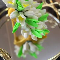 Букет „Кокичета“ от глицеринов сапун