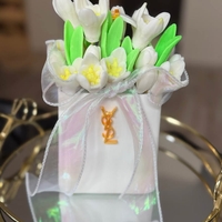 Букети от сапун кокичета подарък за 8 март