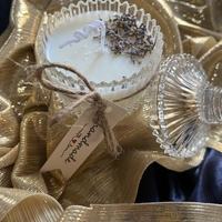 масажна свещ с лавандула