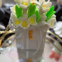 Букети от сапун кокичета подарък за 8 март