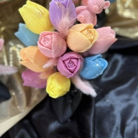 букет за 8 март от сапун като малки шедьоври!