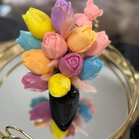 букет за 8 март от сапун като малки шедьоври!