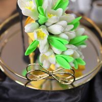 Букет „Кокичета“ от глицеринов сапун