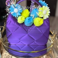 подарък за 8 март 👜 3D принтирани чанти, пълни с ръчно направени цветя