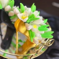 Букет „Кокичета“ от глицеринов сапун