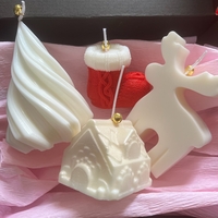 Коледен комплект свещи 