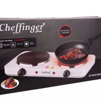 Електрически двоен котлон Cheffinger CF-EHD1000