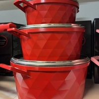 Висококачествен комплект касероли Cheffinger – елегантност, здравина и удобство в кухнята