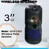 Мощна 6-инчова Bluetooth парти колонка с Hi-Fi звук и многофункционалност GTS-1557