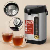 Homestar HS-WD5 – Електрически диспенсър за вода, кафе, чай, 6.8 л, 2000W