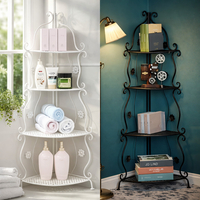 Елегантен ъглов рафт – стилно решение за максимално използване на пространството