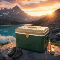 Професионална Хладилна кутия Military Green - Komax