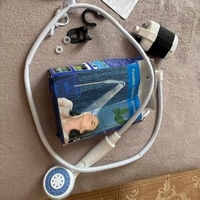 Преносим душ за къмпинг, компактен, USB зареждане, батерия 2200 mAh