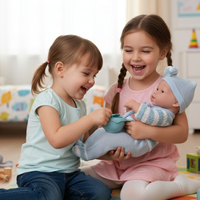 Реалистично бебе с аксесоари - 39см