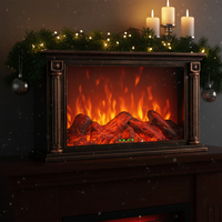 LED камина с ефект на тлеещи въглени – безопасна и стилна атмосфера у дома