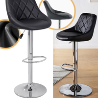 Бар стол с регулируема височина и въртяща функция – комфорт и стил за дома и заведения