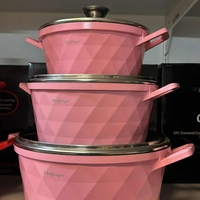 Комплект от 6 броя висококачествени съдове за готвене Cheffinger