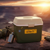 Професионална Хладилна кутия Military Green - Komax