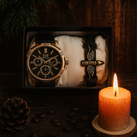 Мъжки комплект S&T Seek Time – стилен часовник с гривна в подаръчна кутия