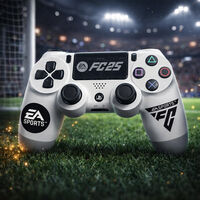 Безжичен джойстик за PS4 с тъчпад, вибрация и LED осветление – FC25 / GTA дизайн