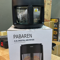 PABAREN 4.5L 1500W Дигитален екран модел от 2025 360 градуса видимост на храната